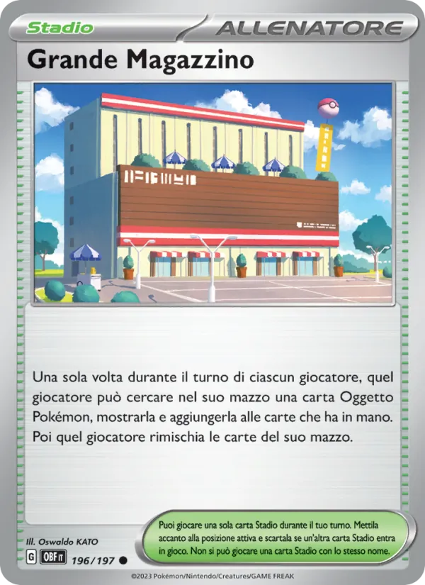 Grande Magazzino (Ossidiana Infuocata #196/197)