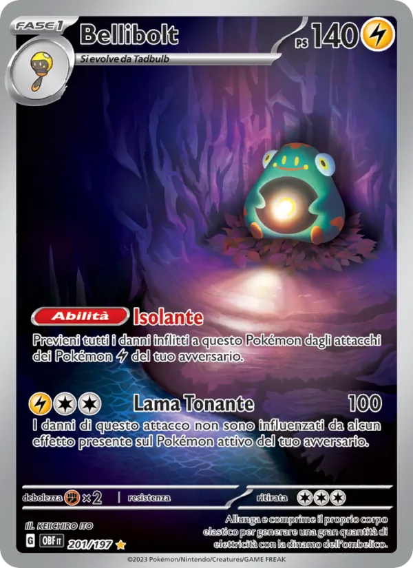 Bellibolt (Obsidian Flames #201/197)