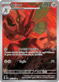 Scizor (Ossidiana Infuocata #205/197)