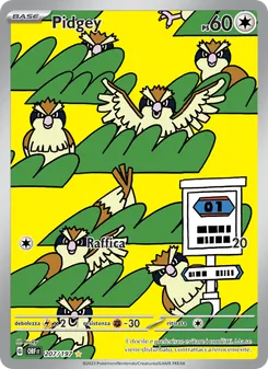 Pidgey (Ossidiana Infuocata #207/197)