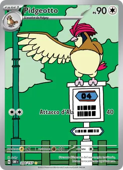 Pidgeotto (Ossidiana Infuocata #208/197)