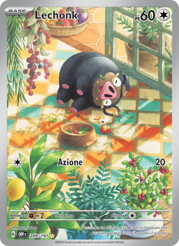 Lechonk (Ossidiana Infuocata #209/197)