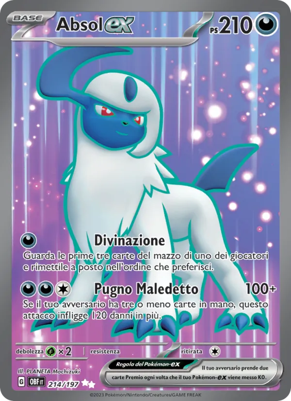 Absol-ex (Obsidian Flames #214/197)