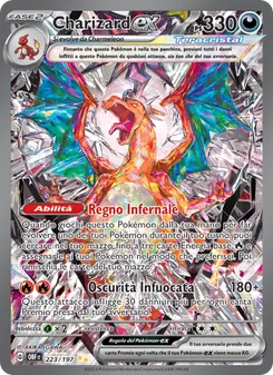 Charizard-ex (Ossidiana Infuocata #223/197)