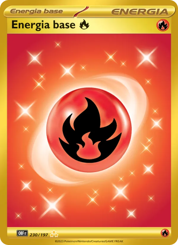 Energia base Fire (Ossidiana Infuocata #230/197)