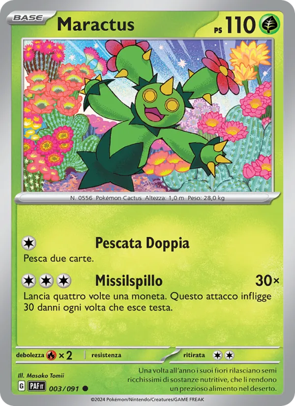 Maractus (Destino di Paldea #003/91)