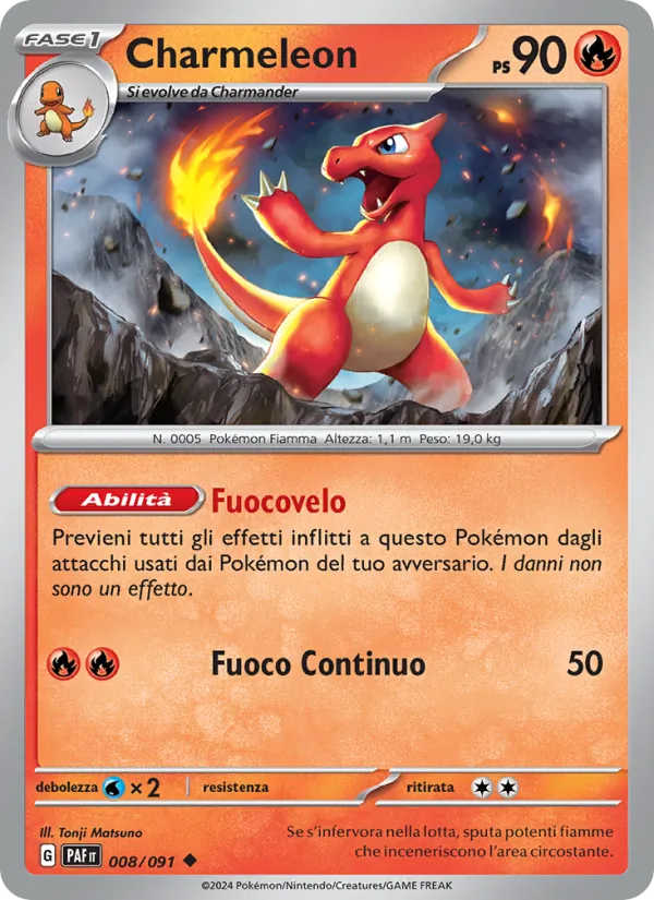 Charmeleon (Destino di Paldea #008/91)