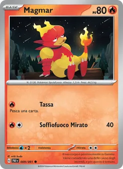 Magmar (Destino di Paldea #009/91)