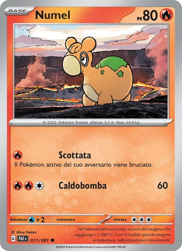 Numel (Destino di Paldea #011/91)
