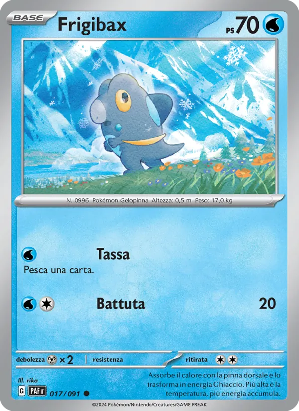 Frigibax (Destino di Paldea #017/91)