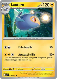 Lanturn (Destino di Paldea #021/91)