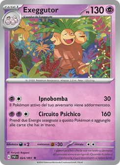 Exeggutor (Destino di Paldea #024/91)