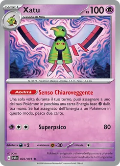 Xatu (Destino di Paldea #026/91)