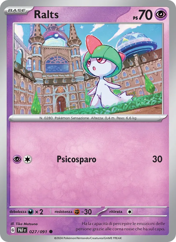 Ralts (Destino di Paldea #027/91)