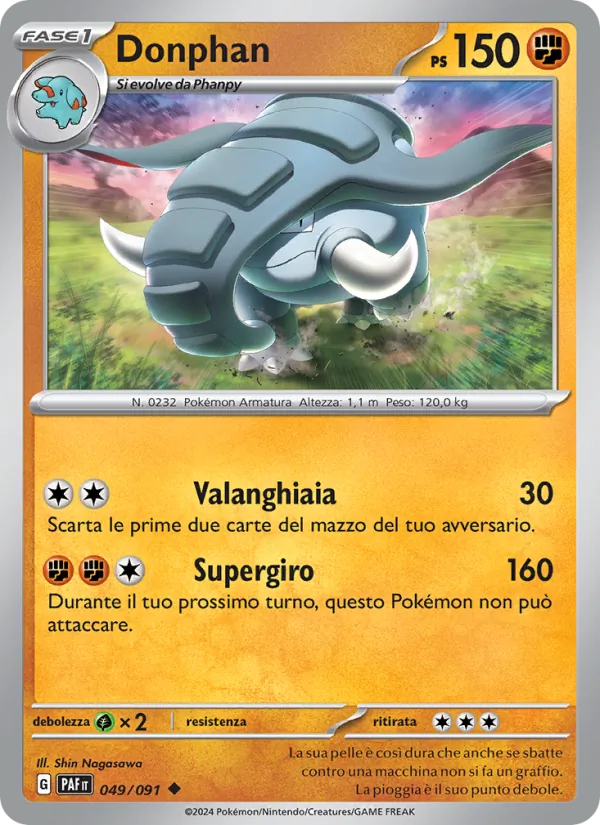 Donphan (Destino di Paldea #049/91)