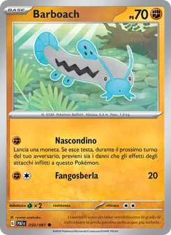 Barboach (Destino di Paldea #050/91)
