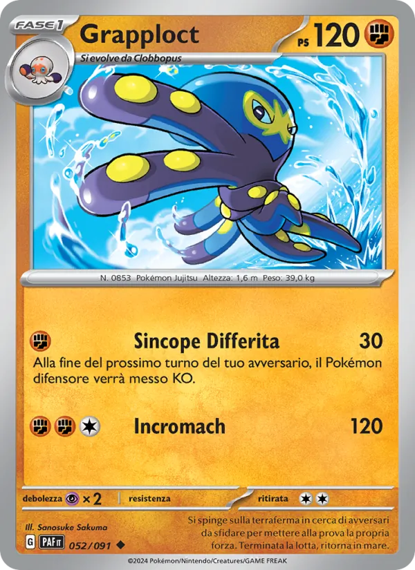 Grapploct (Destino di Paldea #052/91)