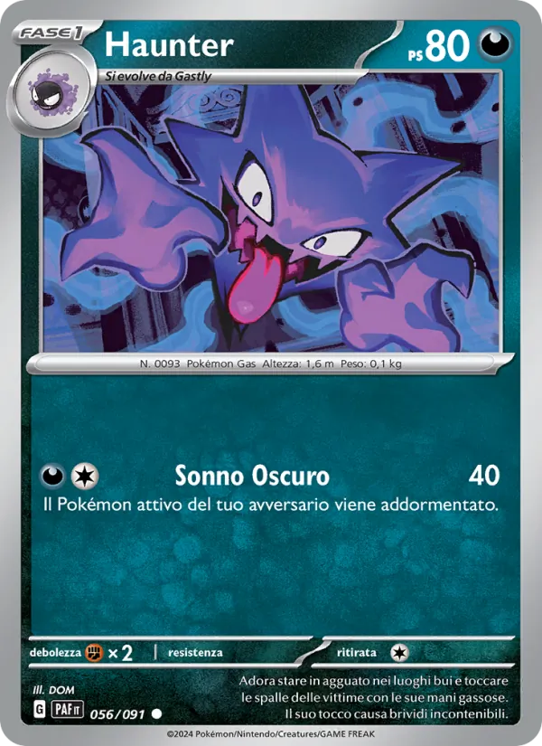 Haunter (Destino di Paldea #056/91)