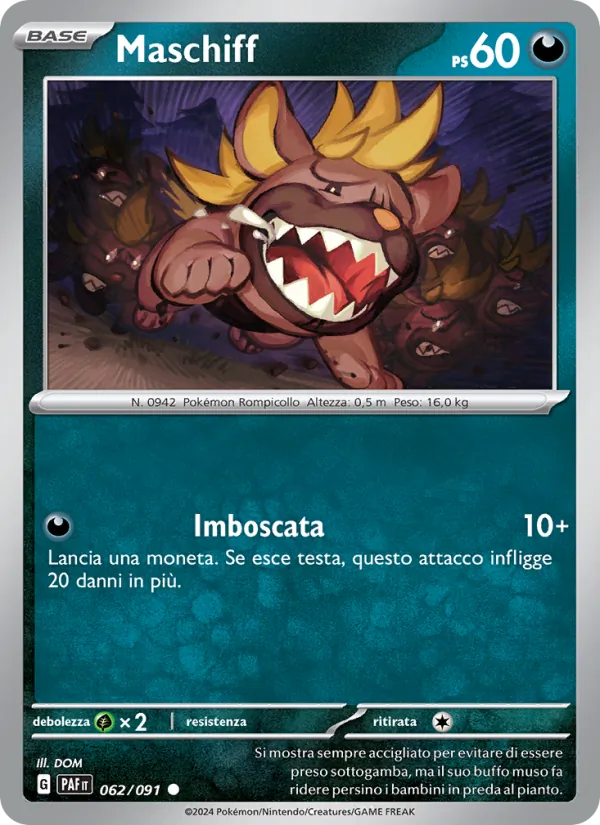 Maschiff (Destino di Paldea #062/91)