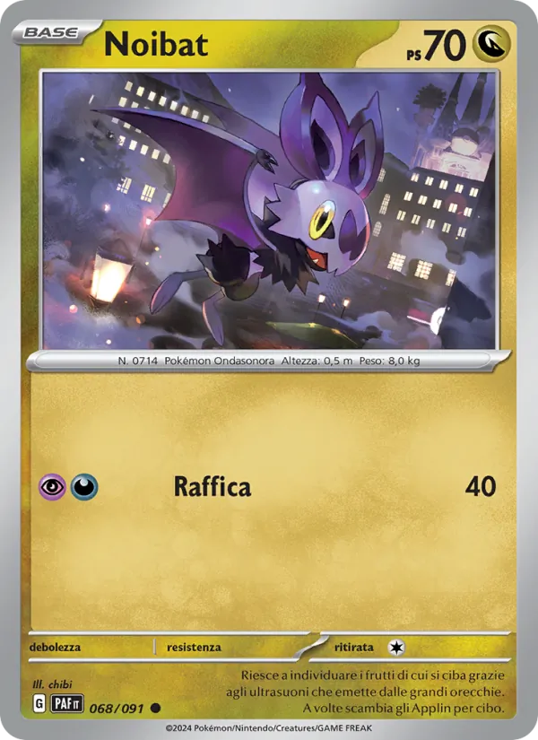 Noibat (Destino di Paldea #068/91)