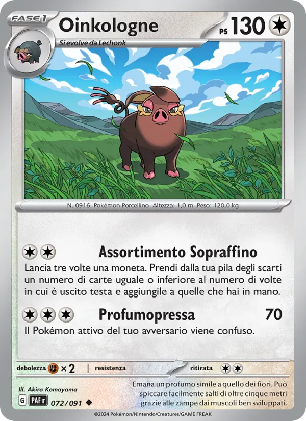Oinkologne (Destino di Paldea #072/91)