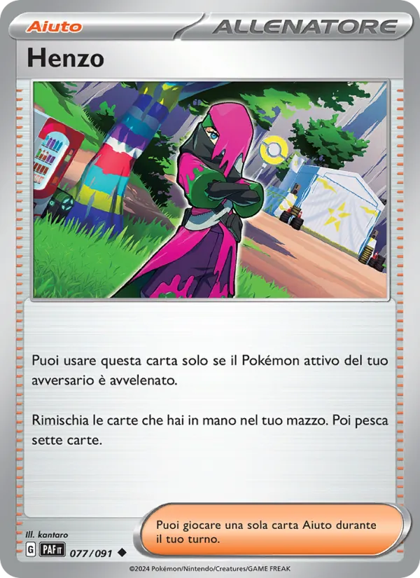 Henzo (Destino di Paldea #077/91)
