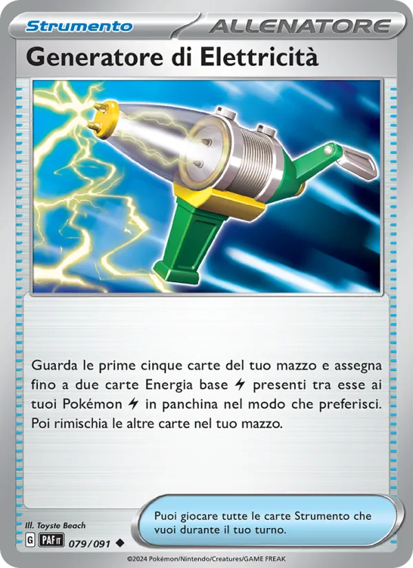 Generatore di Elettricità (Destino di Paldea #079/91)