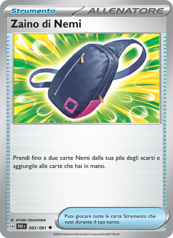 Zaino di Nemi (Destino di Paldea #083/91)