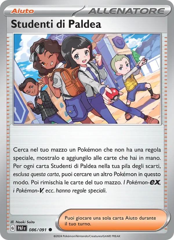 Studenti di Paldea (Paldean Fates #086/91)