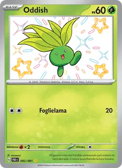 Oddish (Destino di Paldea #092/91)