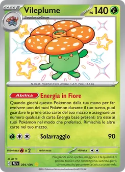 Vileplume (Destino di Paldea #094/91)