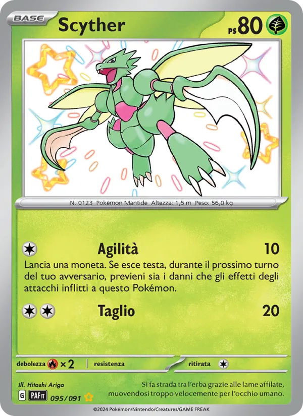 Scyther (Destino di Paldea #095/91)