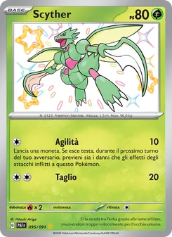 Scyther (Destino di Paldea #095/91)