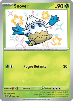 Snover (Destino di Paldea #100/91)