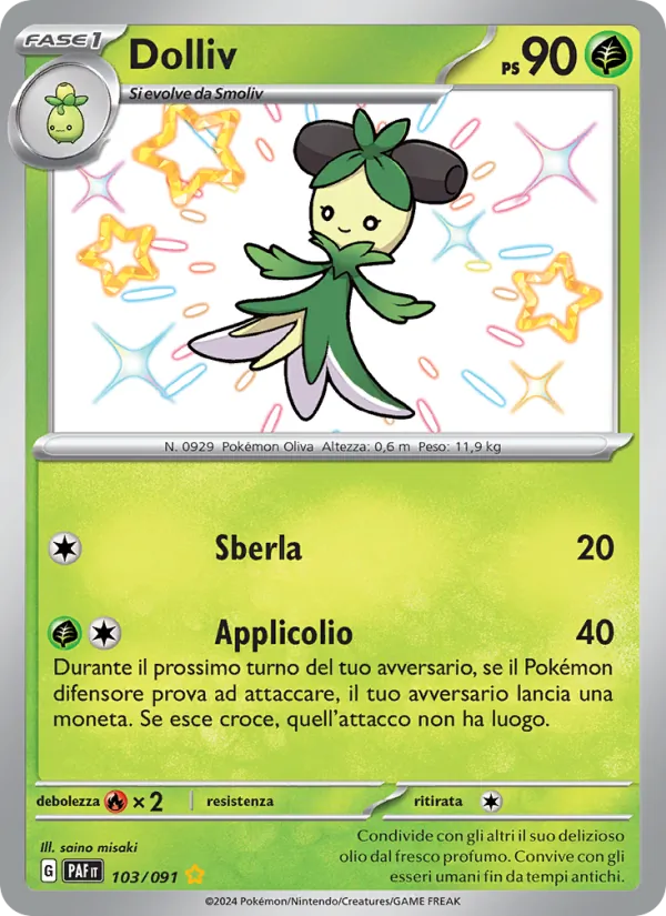 Dolliv (Paldean Fates #103/91)