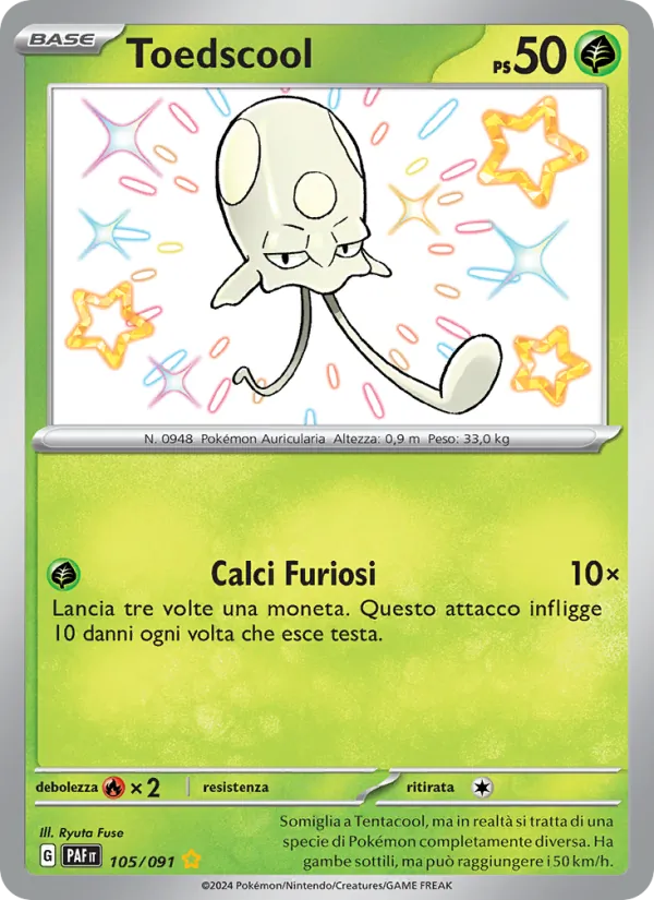 Toedscool (Destino di Paldea #105/91)