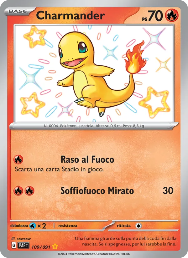 Charmander (Paldean Fates #109/91)