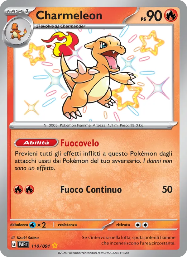 Charmeleon (Paldean Fates #110/91)
