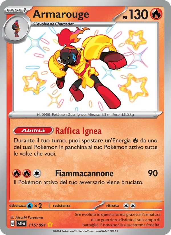 Armarouge (Destino di Paldea #115/91)