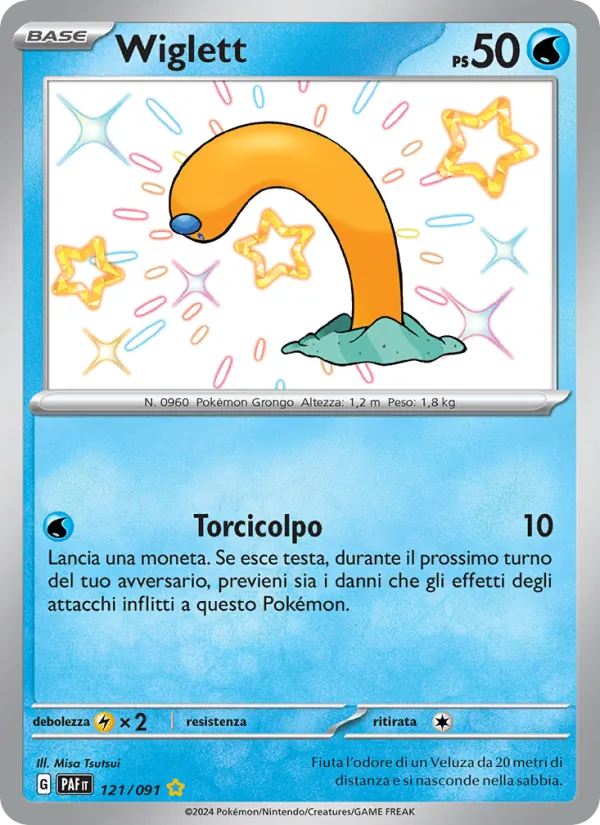 Wiglett (Destino di Paldea #121/91)