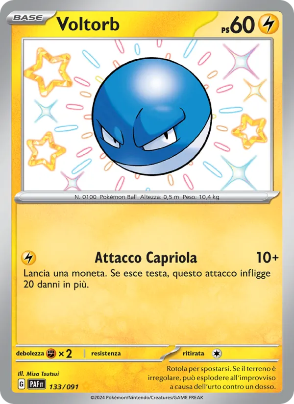 Voltorb (Destino di Paldea #133/91)