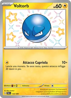 Voltorb (Destino di Paldea #133/91)
