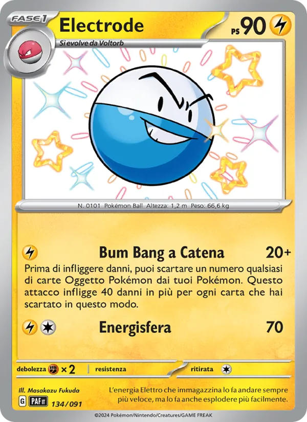 Electrode (Destino di Paldea #134/91)