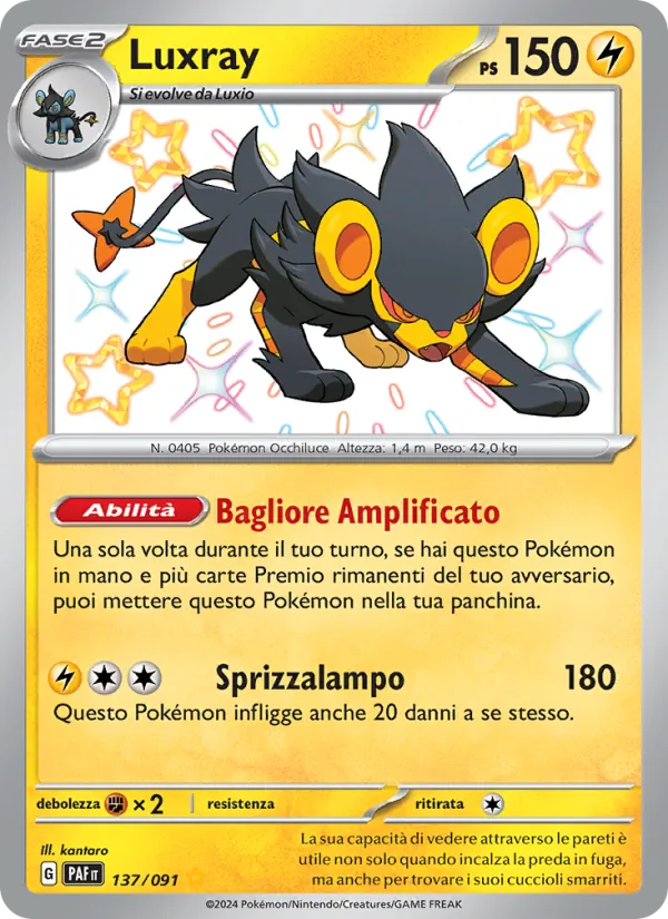 Luxray (Destino di Paldea #137/91)