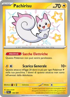 Pachirisu (Destino di Paldea #138/91)