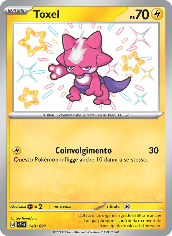 Toxel (Paldean Fates #140/91)