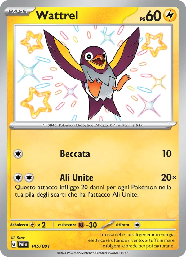 Wattrel (Destino di Paldea #145/91)