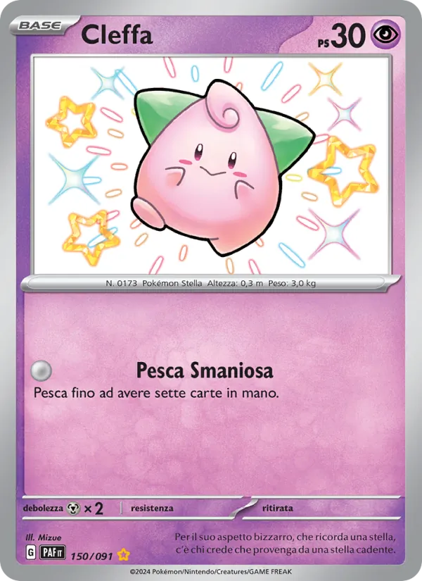 Cleffa (Destino di Paldea #150/91)