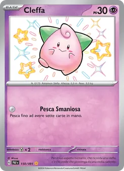 Cleffa (Destino di Paldea #150/91)