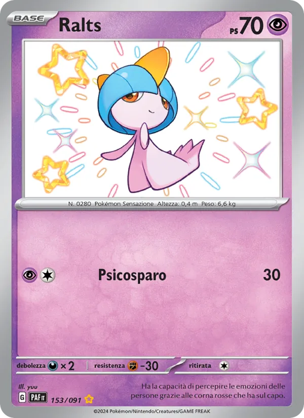 Ralts (Destino di Paldea #153/91)